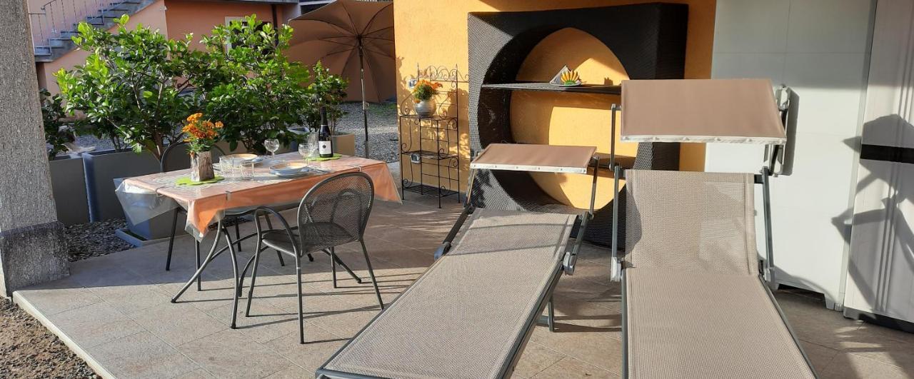 קנוביו Ferienwohnung Gallo Mit Ueberdachter Terrasse Parkplatz 100 Mtr Z Strand מראה חיצוני תמונה
